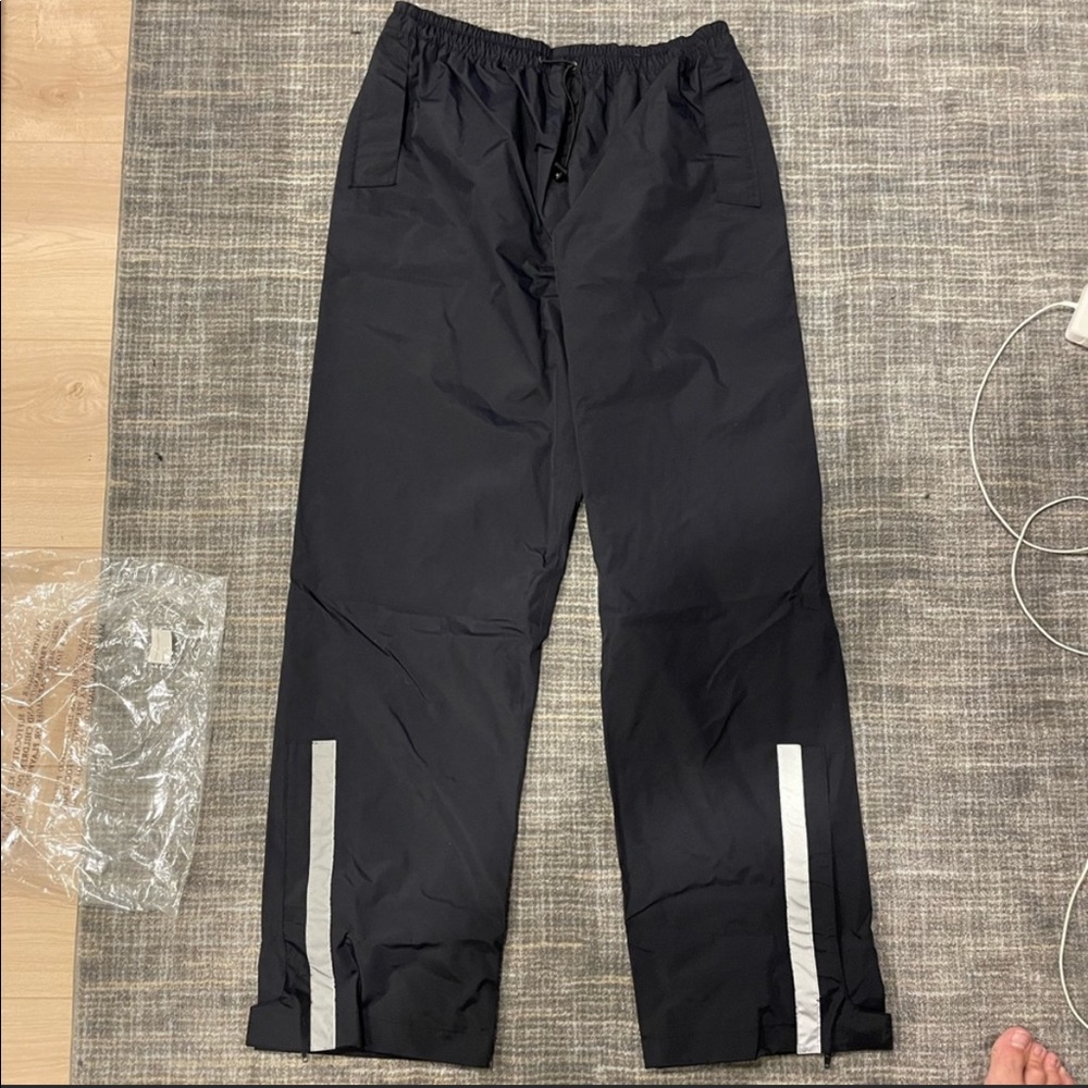 Stan Herman Unisex Wind Pants with Reflective Strips for Safety (XL) *CLEARANCE*